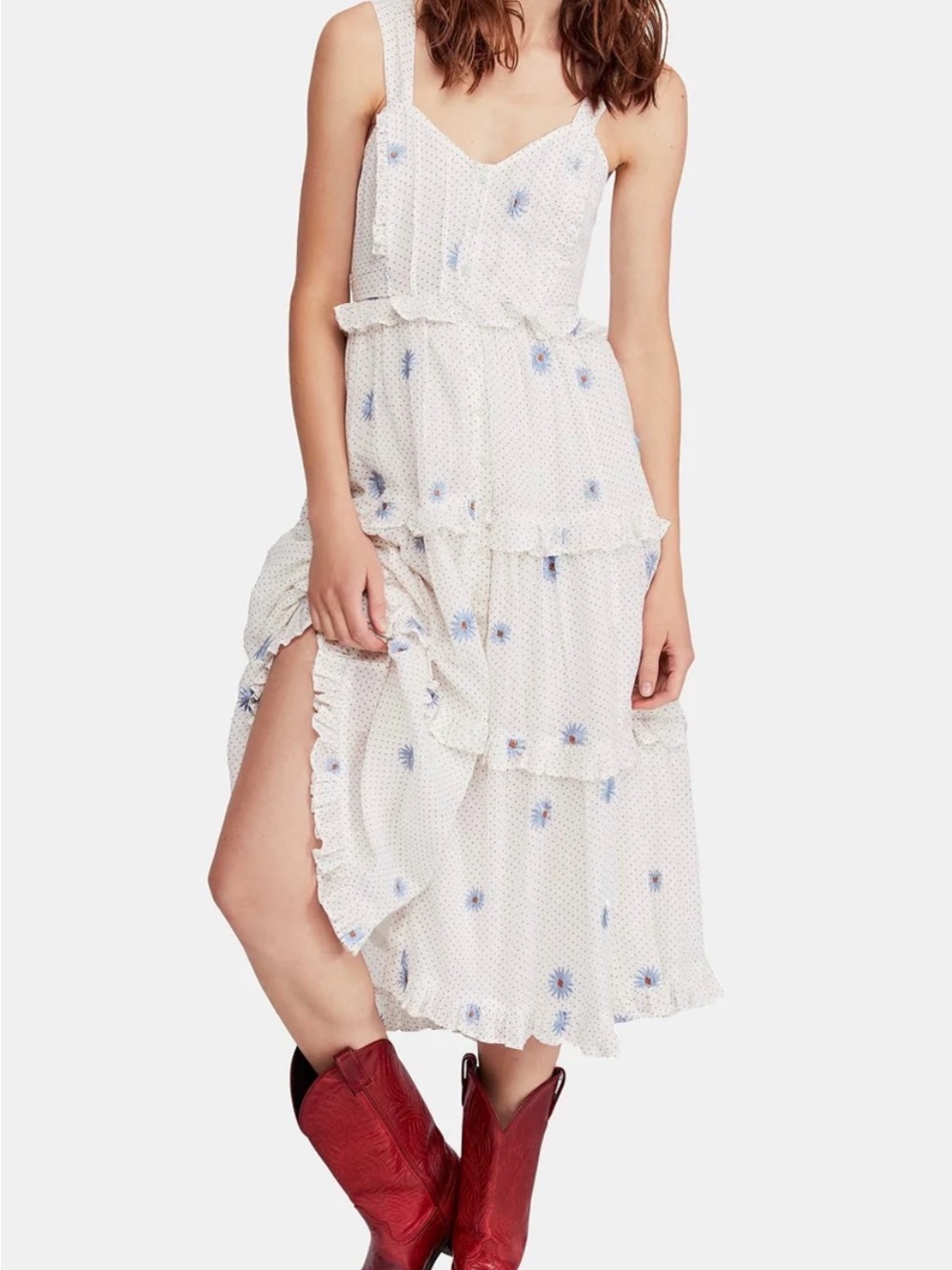 Free People Daisy Chain Midi Dress